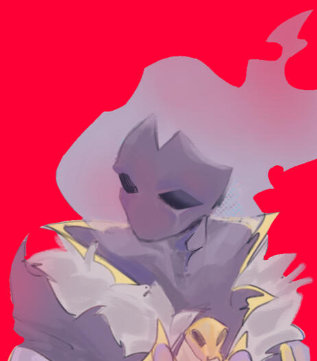 Fanart headshot of EVARIS IL OBSCURO from MONSTER LEGENDS